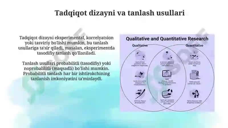 Klinik va psixologik tadqiqot metodologiyasi 4
