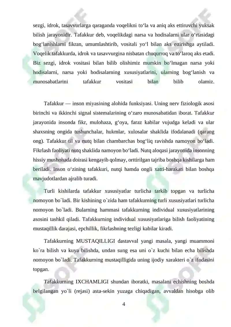 Tafakkur haqida umumiy tushuncha va uning xususiyatlari 4