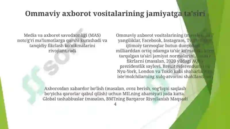 Media va axborot savodxonligi tushunchasi va uning ahamiyati 4