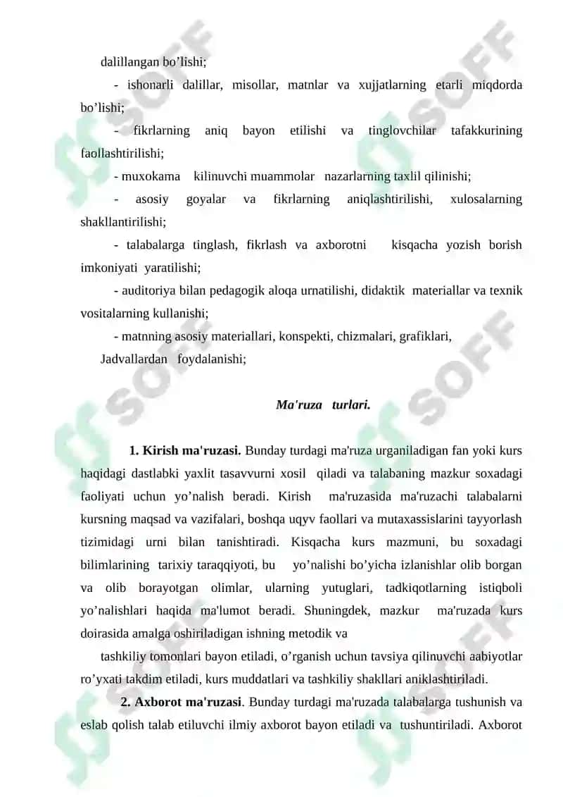 O’quv faoliyatini tashkil etishning asosiy shaklari 4