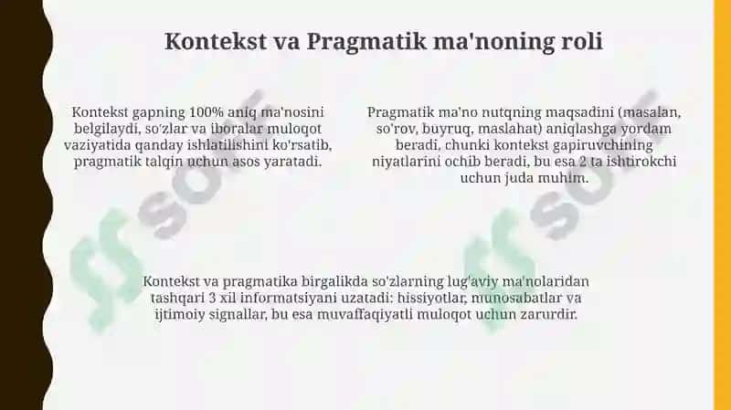Leksemaning uzual va o`qavional ma'nolari 4