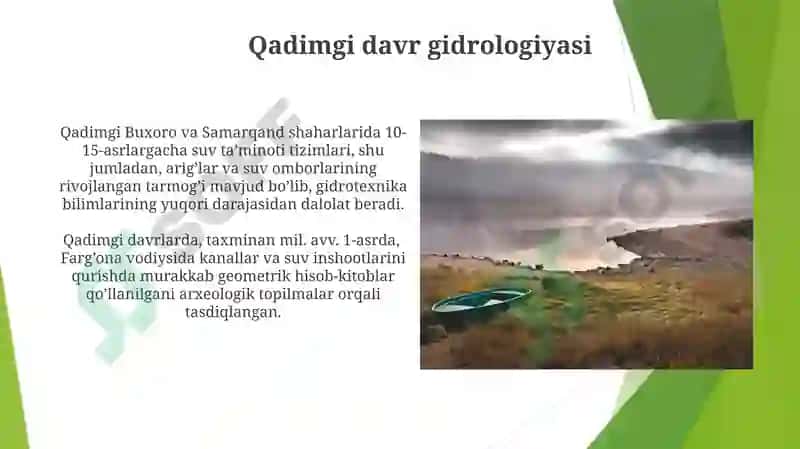 Qoʻqon xonligi davridagi suv xoʻjaligi 4