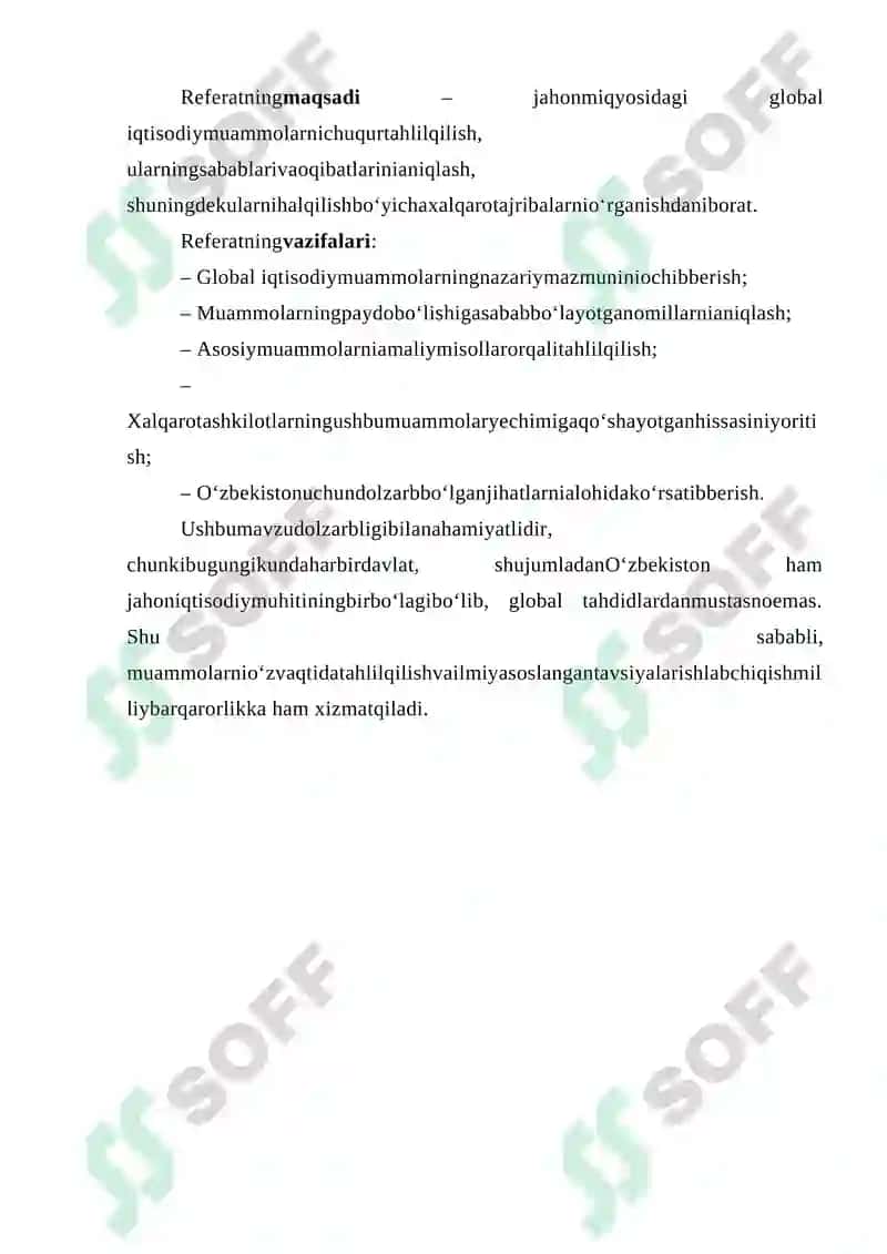 Jahonning Global Iqtisodiy Muammolari 4