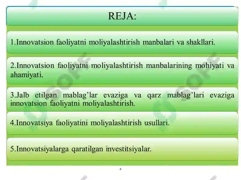INNOVATSION IQTISODIYOT 4