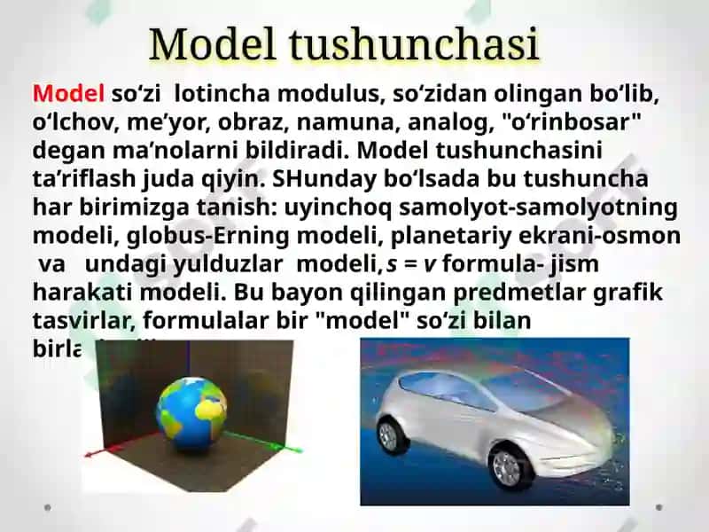 KOMPYUTERLI MODELLASHTIRISH 4