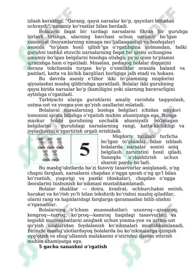 Matematik tasavvurlarini shakllantirish metodikasi 4