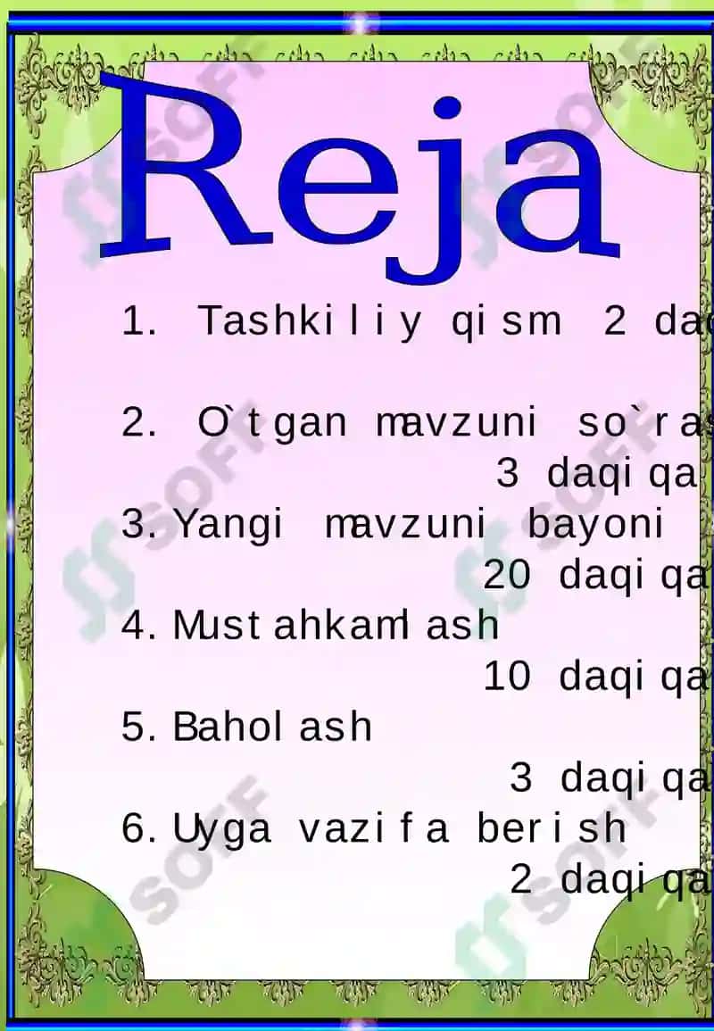 Ravishlarning yasalishi 4