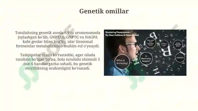 Logonevroz kasalliging kelib chiqish sabablari va asoratlari 4