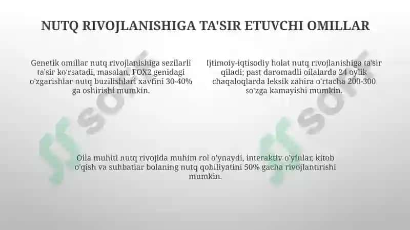 Nutq rivojlanishi 4