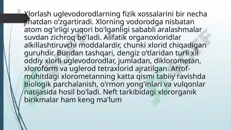 STEROIDLAR VA TERPENLARNING STEREOKIMYOSI HAMDA ULAR ISHTIROKIDAGI MUHIM BIOLOGIK JARAYONLAR 4