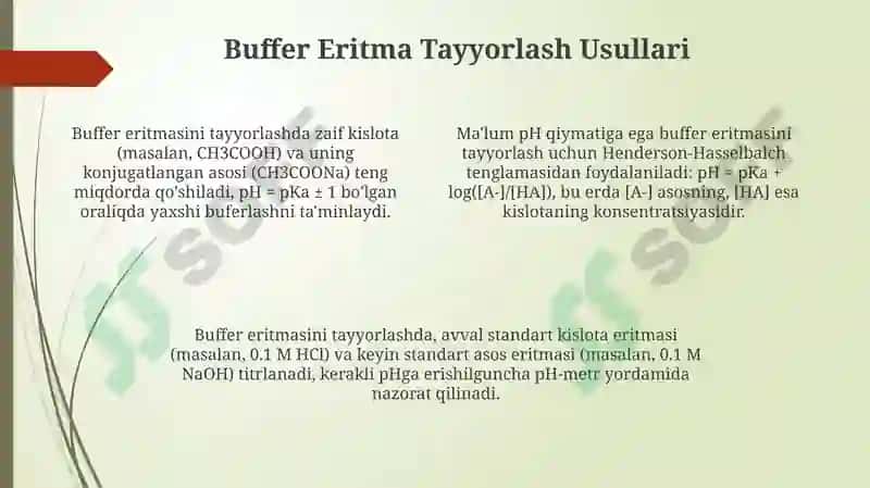 Buffer eritmalari 4
