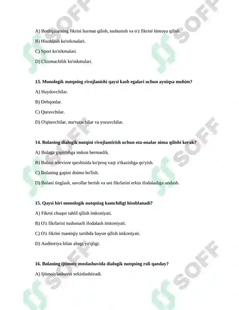 Bolalarning ijtimoiy va shaxs sifatida shakllanishida diologik va monologik nutqning ahamiyati 4