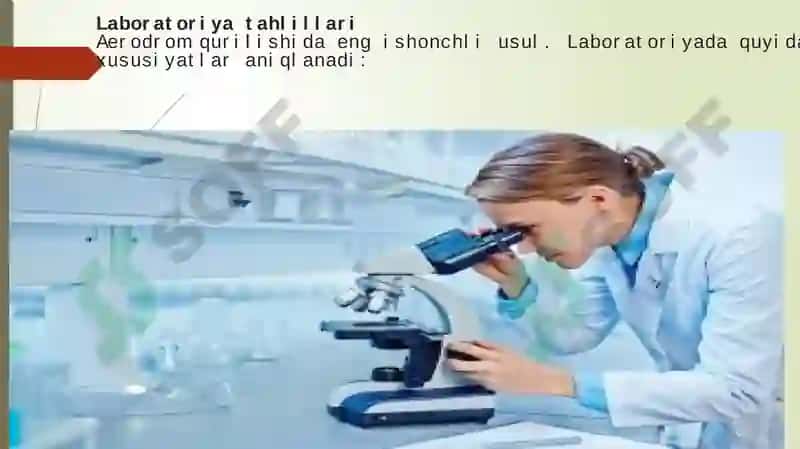 Aerodromlar gruntlarni tahlil qilish usullari 4