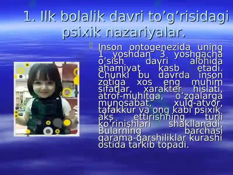 Kichik maktab yoshi davrida psixik dvojlanish xususiyallar 4