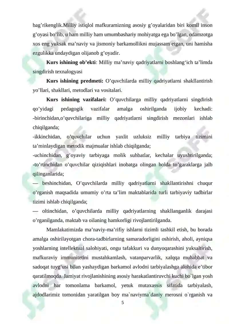 Milliy ma’naviy qadriyatlarni boshlangʻich taʼlimda singdirish texnalogyasi 4