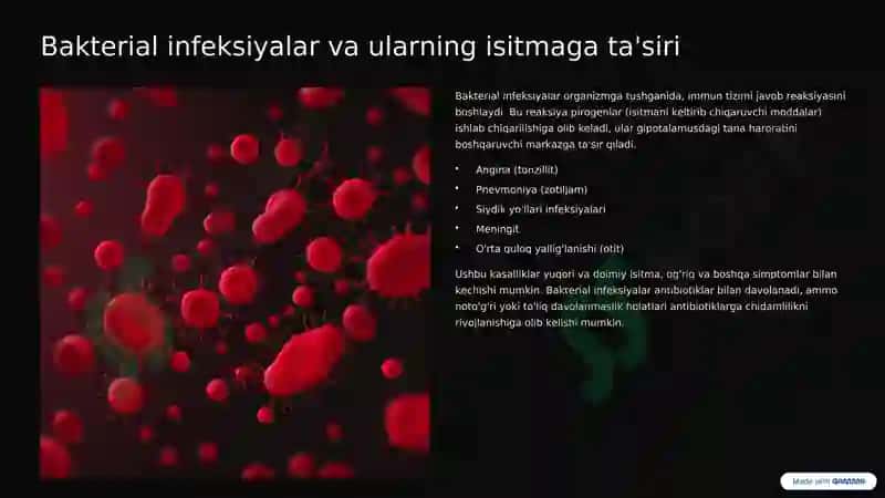 Infeksiya bilan bog'liq bo'lgan isitma kasalliklari 4