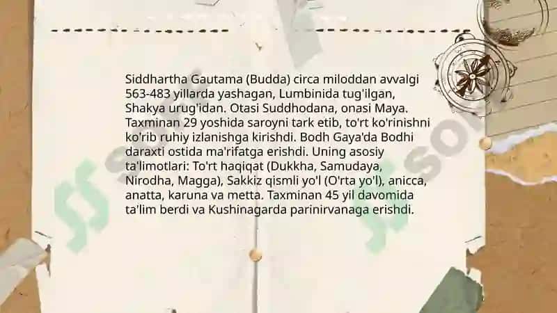 Buddaviylik dini, talimoti oqinlari va manbalari 4