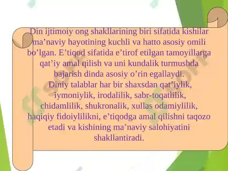 Din madaniyat fenomeni 4
