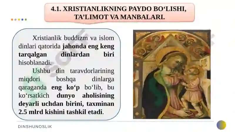 Xristianlikning Paydo Bo‘lishi, Ta’limot va Manbalari 4