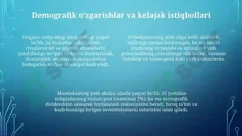 O`zbekistonning demografik salohiyati 4
