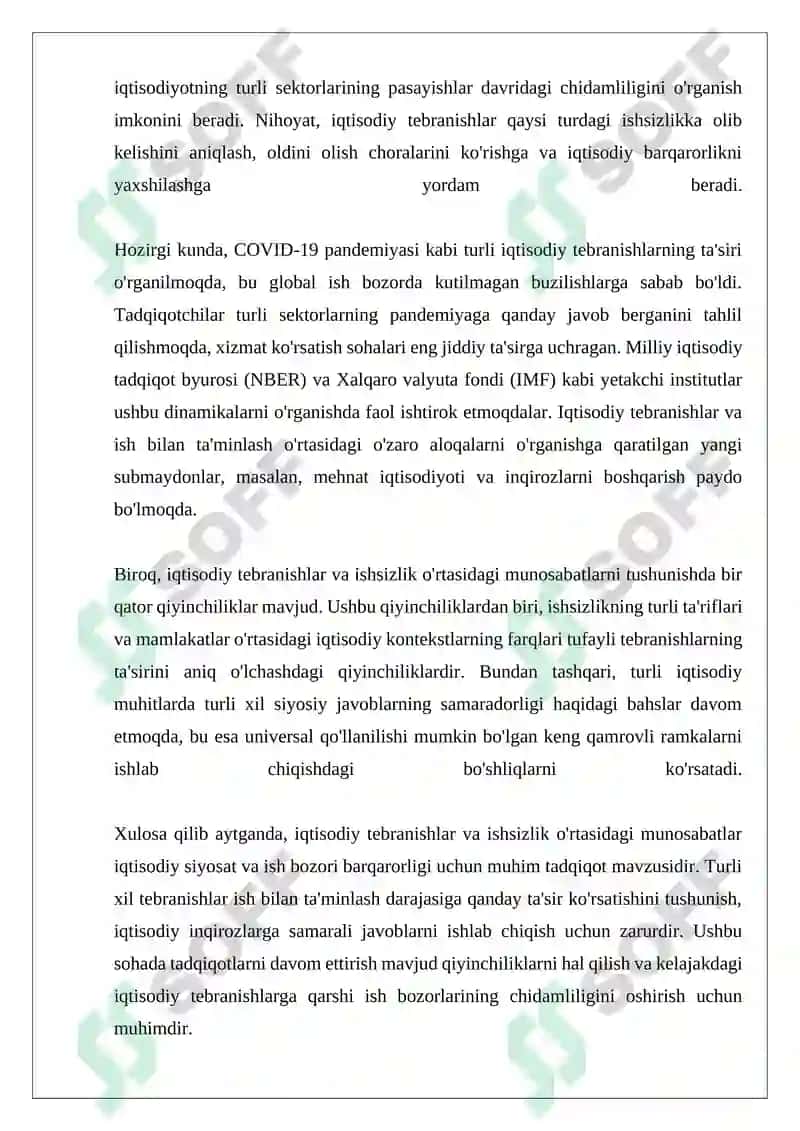 IQTISODIY TEBRANISHLA ISHSIZLIK 4