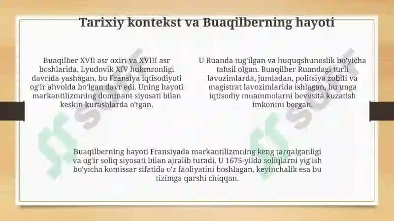 Pyer Buaqilber: Hayoti, Asosiy G'oyalari va Tarixiy Kontekst 4