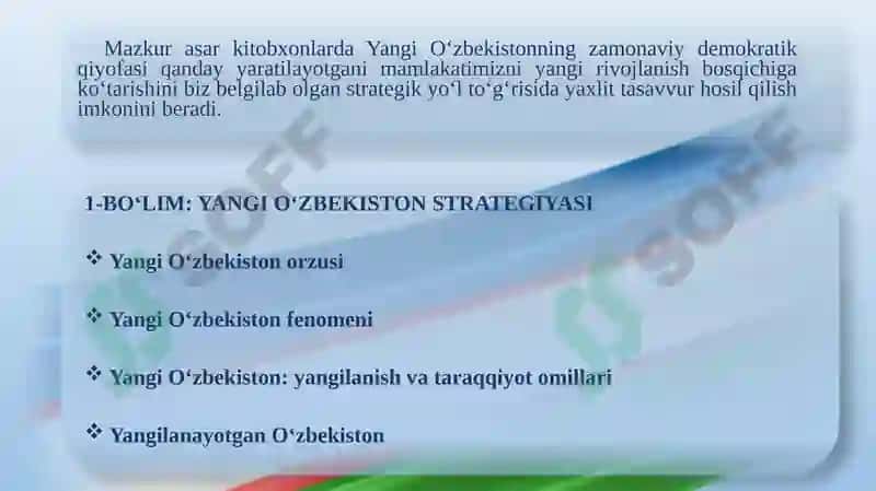 Yangi O‘zbekiston strategiyasi 4