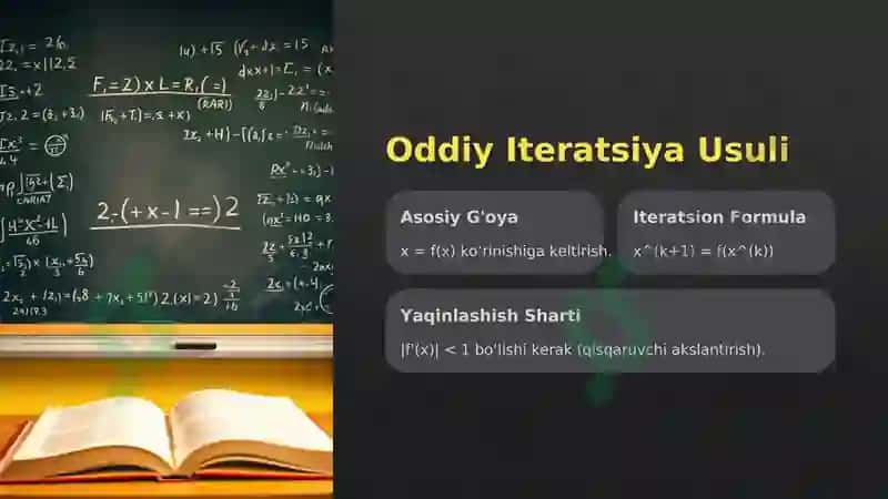 Chiziqli Algebraik Tenglamalar Sistemalarini Taqribiy Yechish Usullari 4