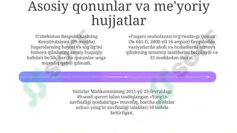 Hayot xavfsizligining huquqiy asoslari 4