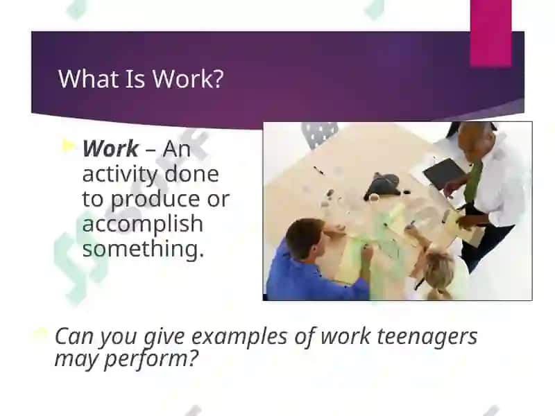 WORK AND JOB 4
