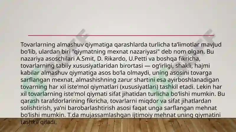 Tovar siyosati haqida taqdimot 4