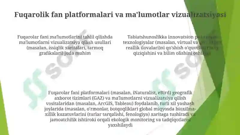 Innovatsion pedagogik texnologiyalar asosida tabiat bilan tanishtirish 4