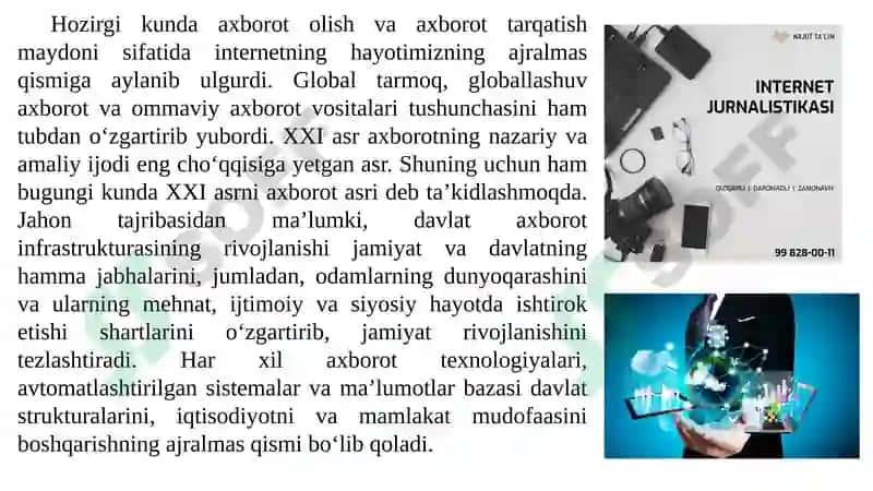 Yangiliklarguruhi(Usenet). Internet-radio,televidenie(IPTV)vatelefon(IP). 4