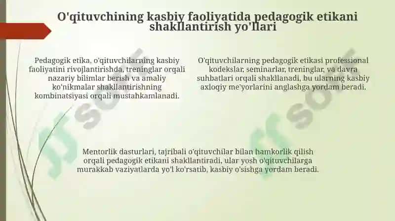 Pedagogik odob, takt va xushmuomalalikning mohiyati 4