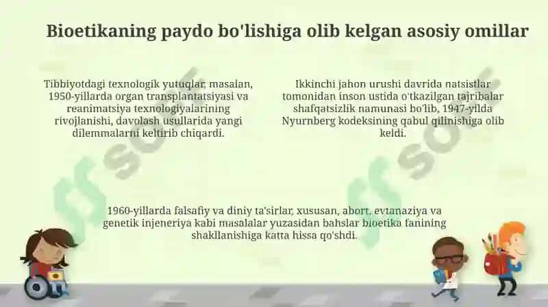 Bioetika va uning vujudga kelishiga olib keladigan holatlar 4