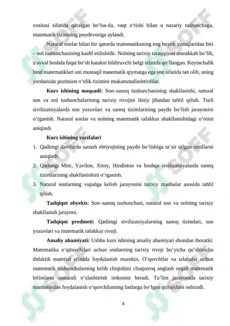 SON-SANOQ TUSHUNCHASI NATUROL SON VA NOL TUSHUNCHALARINING YUZAGA KELISH TARIXI 4