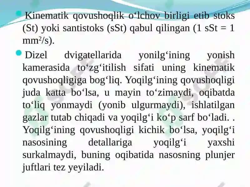 NEFTMAHSULOTLARINING KINEMATIK QOVUSHOQLIGINI ANIQLASH 4