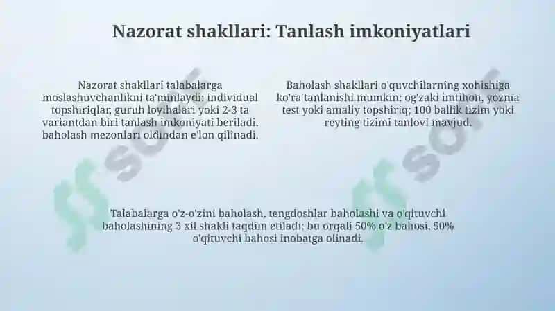 Oʻquvchilarning bilim koʻnikma va malakalarni nazorat qilish turlari shakli va metodlari 4