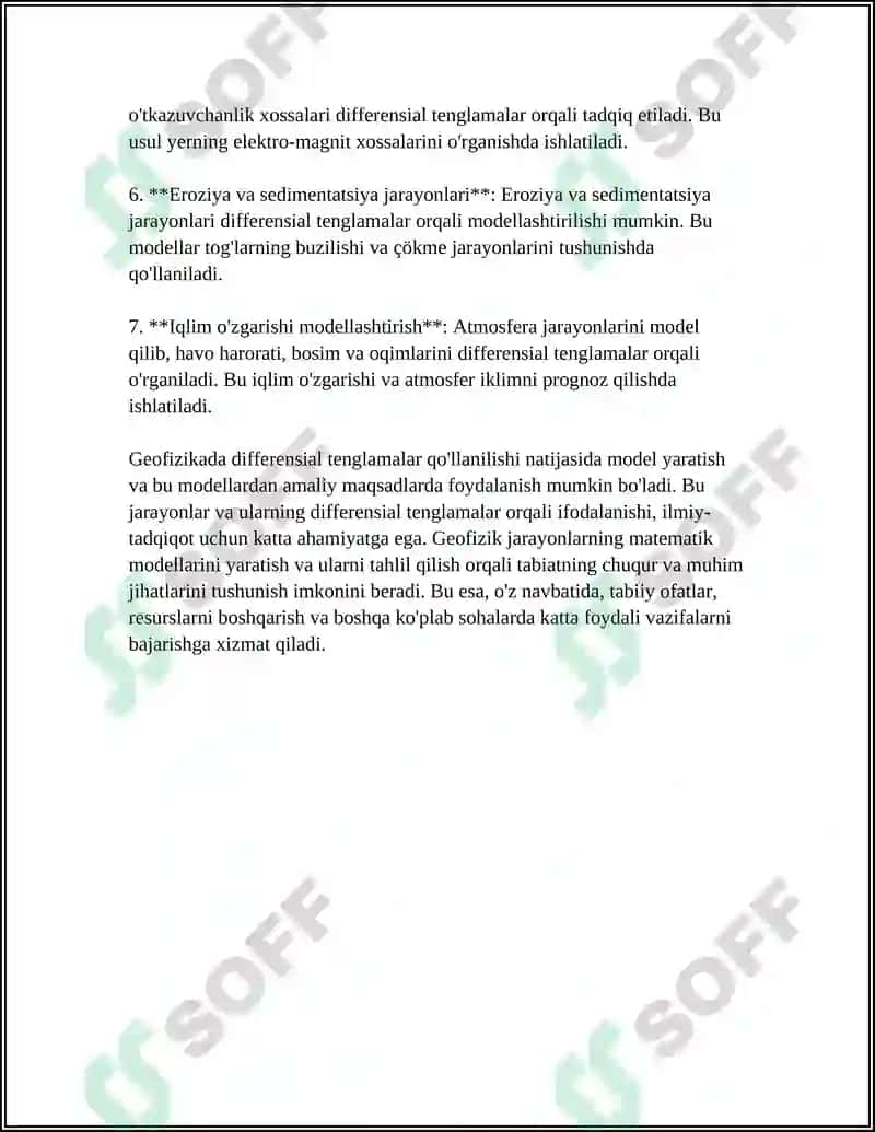 GEOFIZIKADA DIFFERENSIAL HISOB TADBIQLARI 4