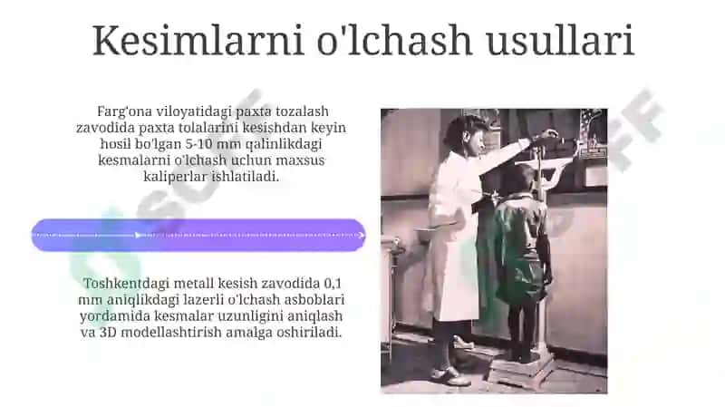 Kesmalarni oʻlchash 4