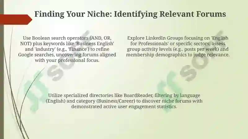 Online Business English Forums 4