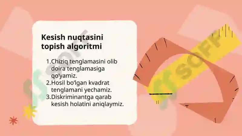 Analitik metod bilan teoremalarni isbotlash 4