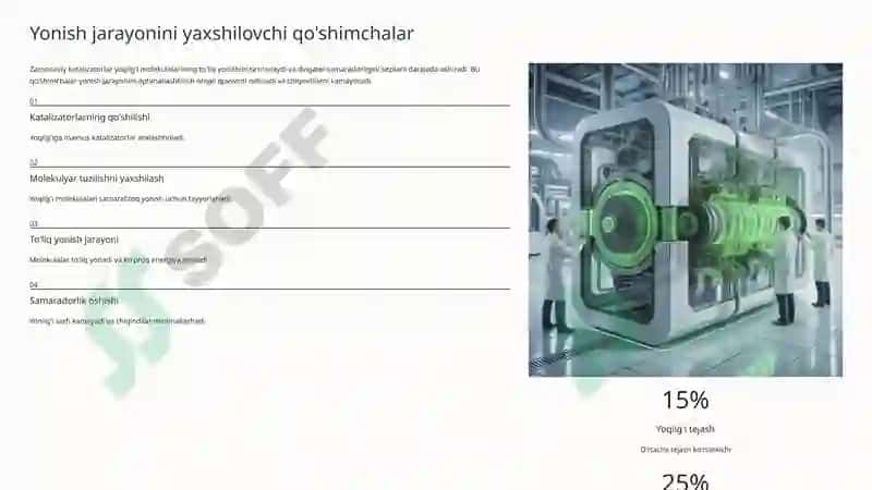 Dizel yoqilg'isiga qo'shiladigan qo'shimchalar 4