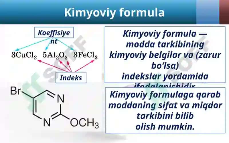 8-sinf Kimyofanidarsligi asosida 1-mavzu 4