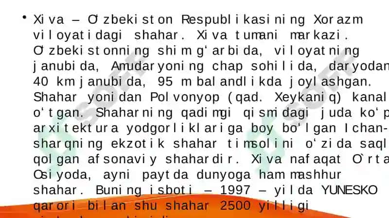 Buxoro qadimiy shahri 4