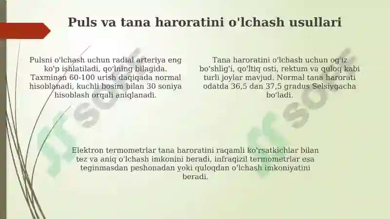Puls va Tana Harorati Monitoriga Moslashuvchi Qurilma 4