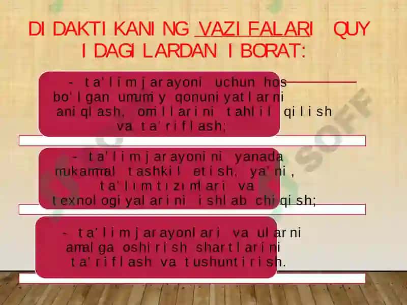 Didaktika – Ta’lim Nazariyasi Sifatida 4