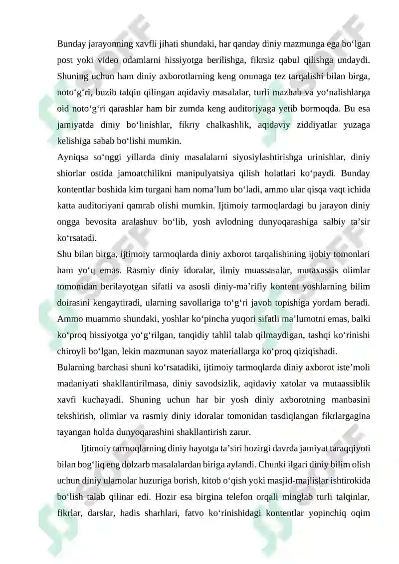 Ijtimoiy tarmoqlarda diniy axborot iste’moli madaniyatini tarbiyalanuvchi zarurati 4