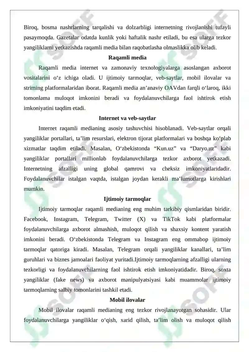 Media texnologiyalar kundalik hayotda 4