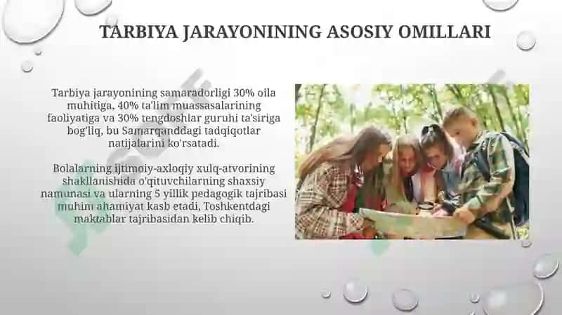 Ijtimoiy Muhit va Ta’lim Jarayonida Xulq-atvor shakllanishi 4